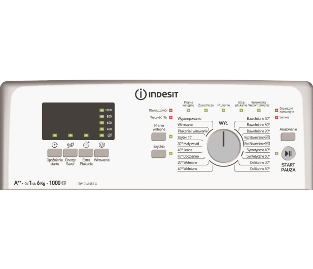 Indesit ITWD 61052 G PL - 405448 - zdjęcie 2
